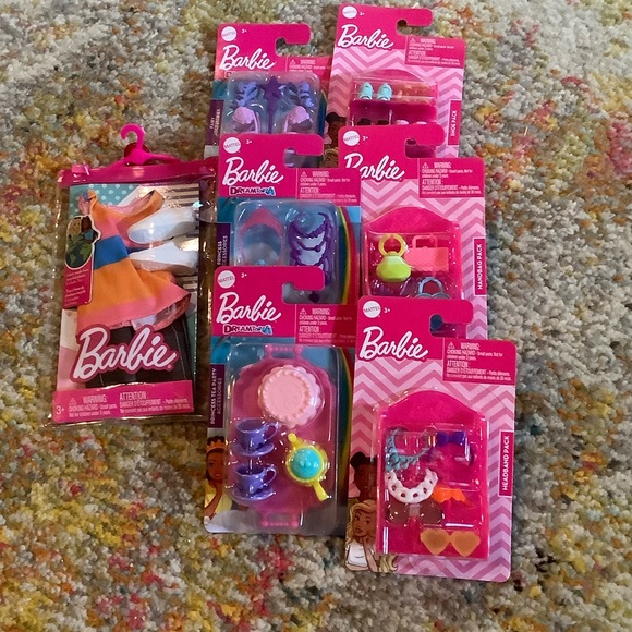 Mattel Other - NWT Barbie Accessories Packs and Outfit